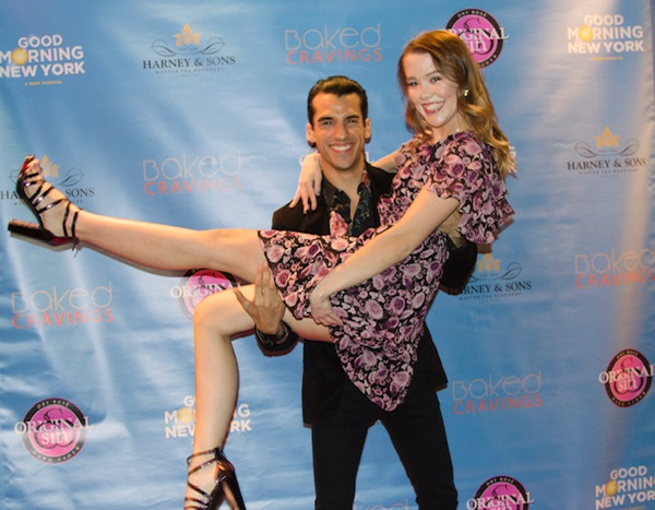 Photo Flash: GOOD MORNING NEW YORK Celebrates Opening Night Image