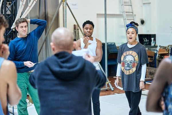 Photo Flash: Inside Rehearsal For the UK Tour of A MONSTER CALLS Image