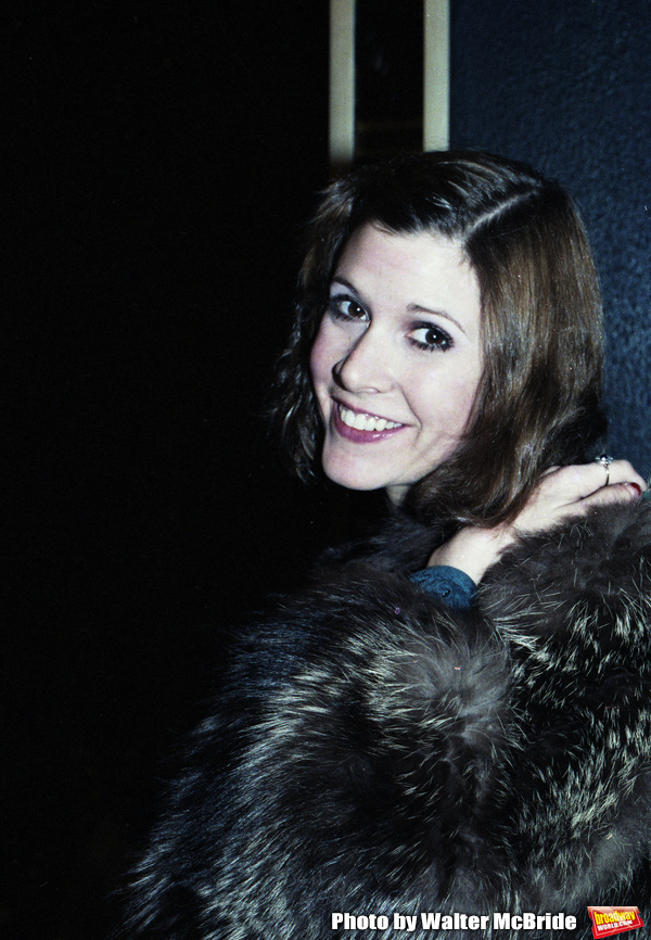 Carrie Fisher after a performance in Censored Scenes From King Kong at the Princess T Photo