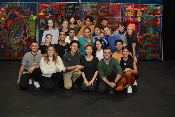 The Cast and Creative Team of Beyone Babel that includes-krone Madrid, Mari Madrid, Josh Aviner, Lyndsay Magid Aviner, Fabian Tucker, Selene Haro, Mikey Ruiz, Olivia Battista, Hugh Aparente, Shannon Kelly, Julian Sean, Noelle Franco, Samuel Moore, Melissa De Jesus, K.J. Estudillo, Kaitlyn Sung, Maya Cell-Abrams, Amor Ledesma, Joe Macken, Charina Madrid, Carlo Darang, Isidro Rafael and Alex Chung at 