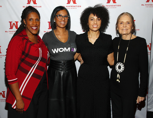 Teresa C. Younger, Shonda Brooks, Lori Adelman and Gloria Steinem Photo