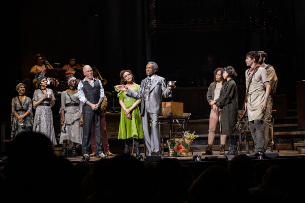 Photo Flash: Watch Andre De Shields Encourage HADESTOWN Audience to Donate to the Actors Fund Image
