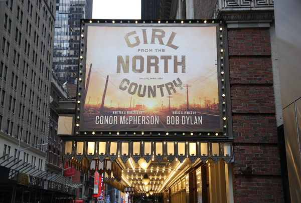 Up on the Marquee: GIRL FROM THE NORTH COUNTRY Moves Into The Belasco Image