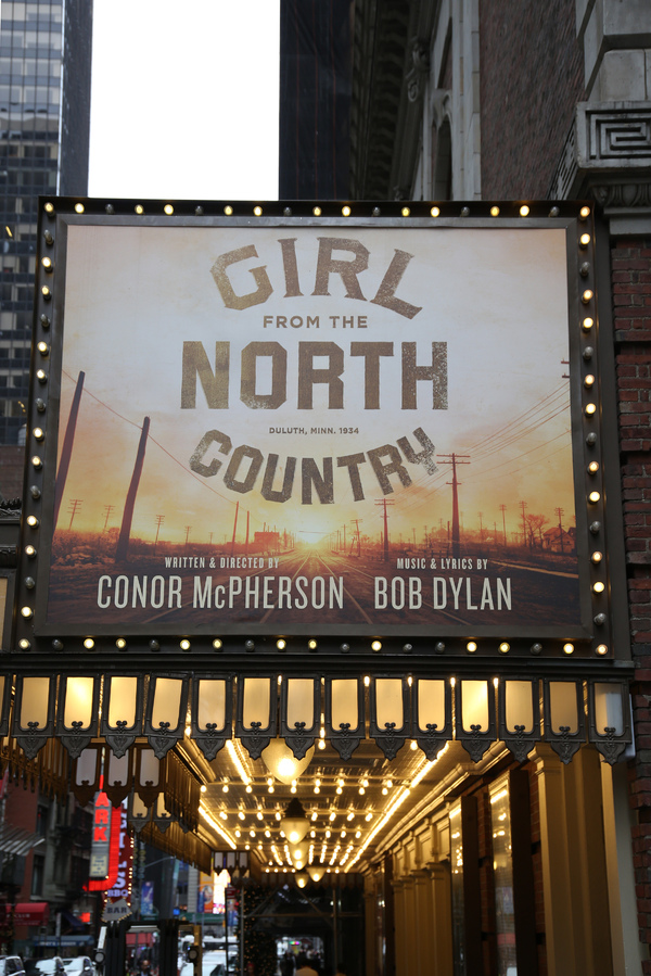 Up on the Marquee: GIRL FROM THE NORTH COUNTRY Moves Into The Belasco Image