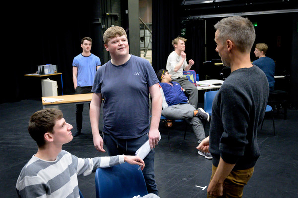 Photo Flash: In Rehearsal With THE HISTORY BOYS at Wolverhampton Grand Image
