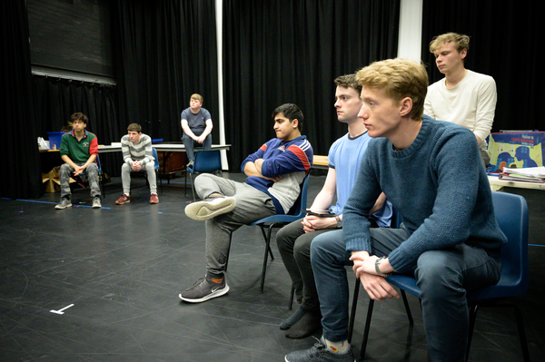 Photo Flash: In Rehearsal With THE HISTORY BOYS at Wolverhampton Grand 