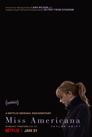 Netflix Releases Key Art for Taylor Swift Doc MISS AMERICANA Image