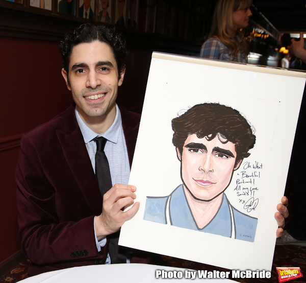 Photo Coverage: Damon Daunno of OKLAHOMA! Receives Sardi's Portrait Image