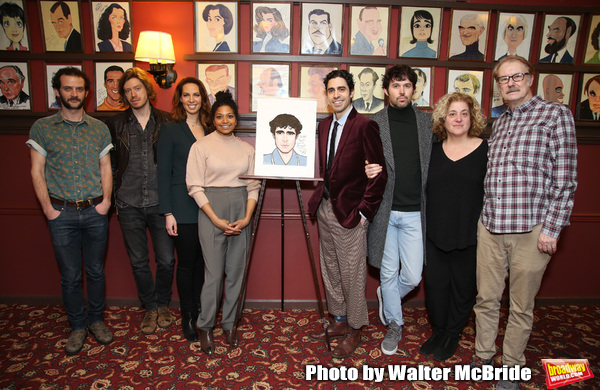Photo Coverage: Damon Daunno of OKLAHOMA! Receives Sardi's Portrait Image