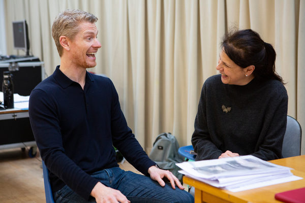 Photo Flash: Inside Rehearsal For THE HAYSTACK at Hampstead Theatre Image