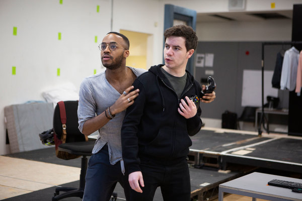 Photo Flash: Inside Rehearsal For THE HAYSTACK at Hampstead Theatre Image