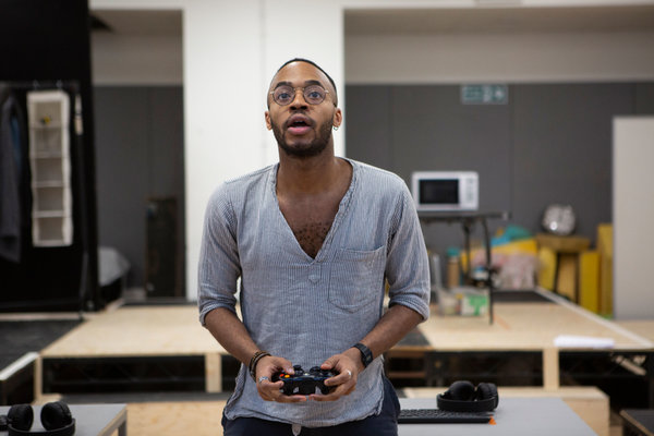 Photo Flash: Inside Rehearsal For THE HAYSTACK at Hampstead Theatre Image