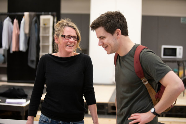 Photo Flash: Inside Rehearsal For THE HAYSTACK at Hampstead Theatre Image