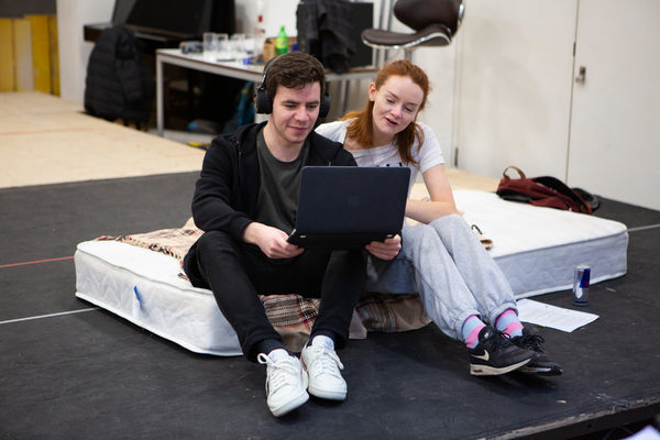 Photo Flash: Inside Rehearsal For THE HAYSTACK at Hampstead Theatre Image