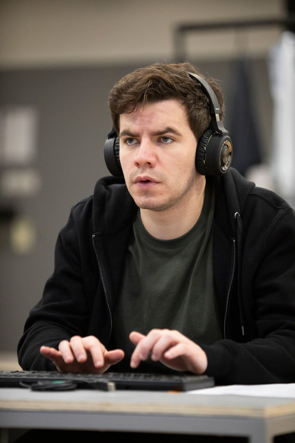 Photo Flash: Inside Rehearsal For THE HAYSTACK at Hampstead Theatre Image
