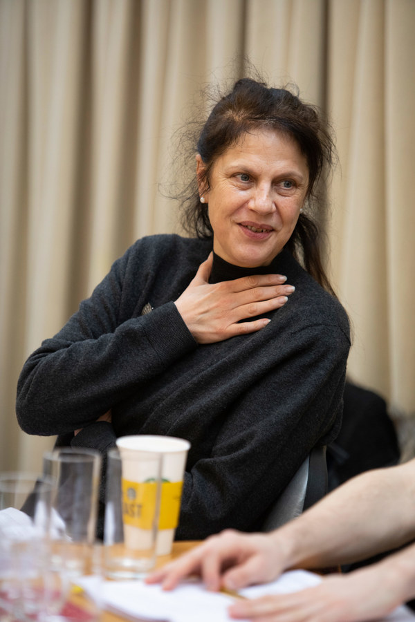 Photo Flash: Inside Rehearsal For THE HAYSTACK at Hampstead Theatre Image