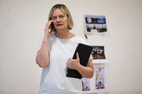 Photo Flash: Inside Rehearsal For THE HAYSTACK at Hampstead Theatre Image