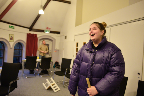 Photo Flash: First Look at Rehearsal Photos of Bridewell Theatre's FOR THE SAKE OF ARGUMENT  Image