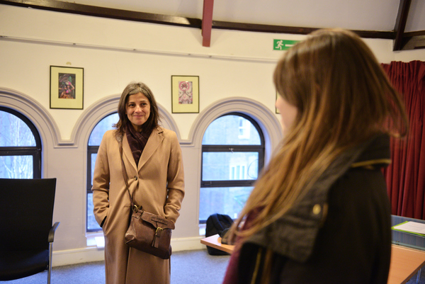 Photo Flash: First Look at Rehearsal Photos of Bridewell Theatre's FOR THE SAKE OF ARGUMENT  Image