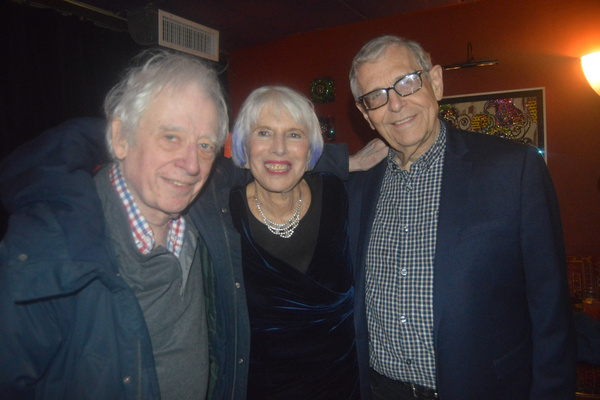Austin, Barbara, and their special guest, Richard Maltby, Jr.  Photo