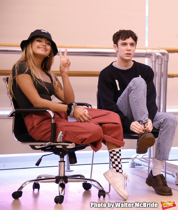 Photo Coverage: In Rehearsal with Rachel Bay Jones, Brandon Victor Dixon and the Cast of NEXT TO NORMAL Image