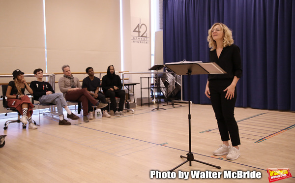 Photo Coverage: In Rehearsal with Rachel Bay Jones, Brandon Victor Dixon and the Cast of NEXT TO NORMAL Image