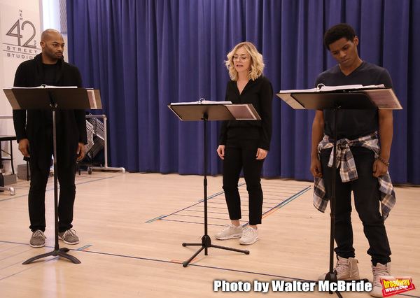 Photo Coverage: In Rehearsal with Rachel Bay Jones, Brandon Victor Dixon and the Cast of NEXT TO NORMAL Image