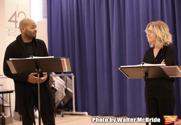 Photo Coverage: In Rehearsal with Rachel Bay Jones, Brandon Victor Dixon and the Cast of NEXT TO NORMAL Image