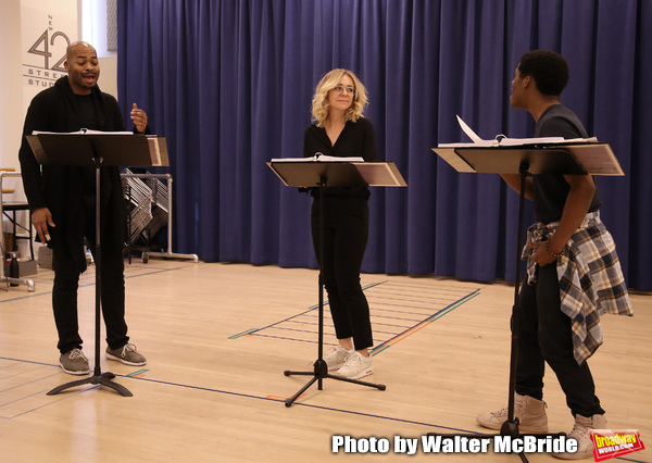 Photo Coverage: In Rehearsal with Rachel Bay Jones, Brandon Victor Dixon and the Cast of NEXT TO NORMAL Image