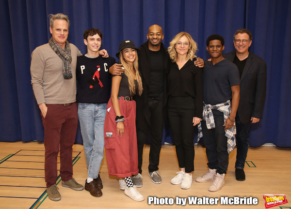 Photo Coverage: In Rehearsal with Rachel Bay Jones, Brandon Victor Dixon and the Cast of NEXT TO NORMAL Image