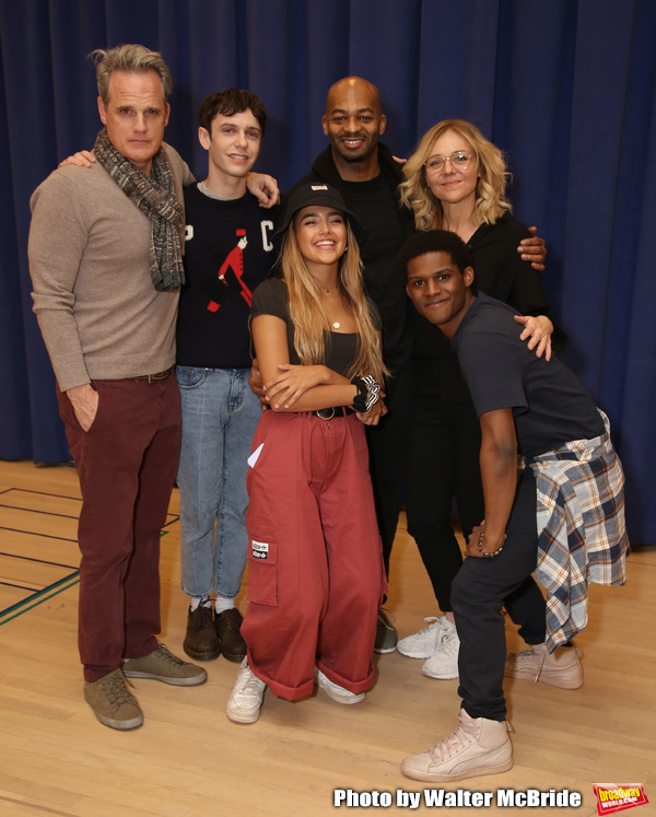 Photo Coverage: In Rehearsal with Rachel Bay Jones, Brandon Victor Dixon and the Cast of NEXT TO NORMAL Image