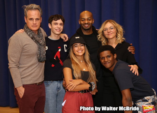 Photo Coverage: In Rehearsal with Rachel Bay Jones, Brandon Victor Dixon and the Cast of NEXT TO NORMAL Image