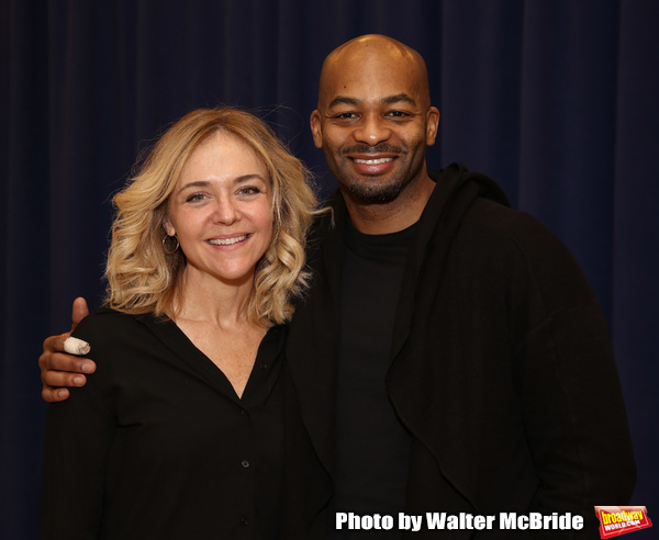 Photo Coverage: In Rehearsal with Rachel Bay Jones, Brandon Victor Dixon and the Cast of NEXT TO NORMAL Image