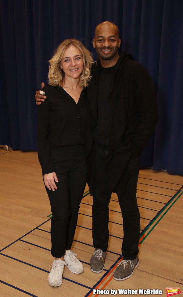 Photo Coverage: In Rehearsal with Rachel Bay Jones, Brandon Victor Dixon and the Cast of NEXT TO NORMAL Image