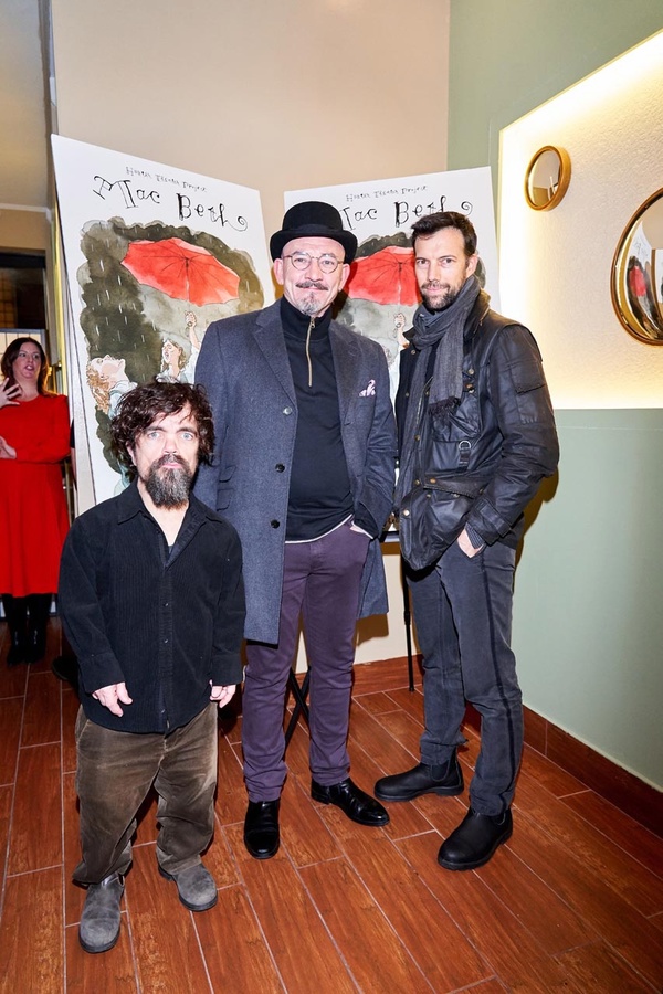  Peter Dinklage, Ritchie Coster, Lorenzo Pisoni                               Photo