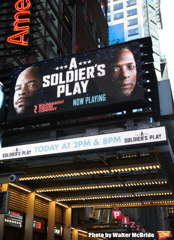 Up on the Marquee: A SOLDIER'S PLAY Image
