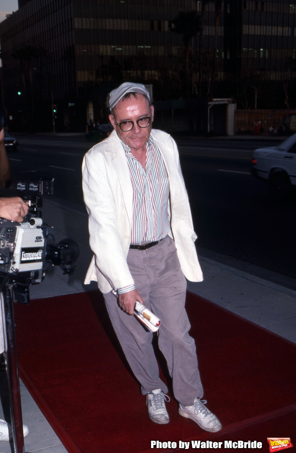 Buck Henry attends a movie premiere on September 6, 1988 in Los Angeles, California. Photo