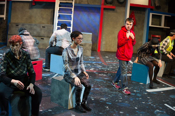 Photo Flash: THE CURIOUS INCIDENT OF THE DOG IN THE NIGHT-TIME At Raleigh Little Theatre Image