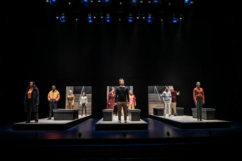 Review: Two Decades After Their First Collaboration, 4 Playwrights And A Composer Rejoin To Reassess The State Australia As They Ride The Rails With ANTHEM Image