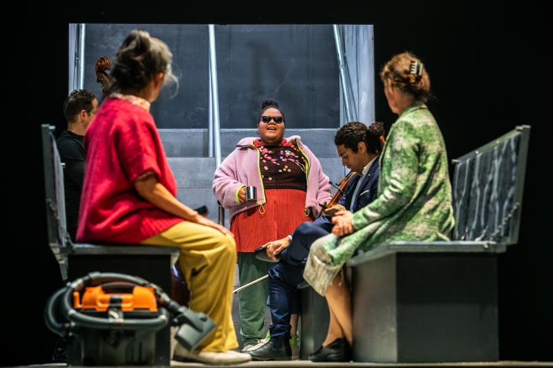 Review: Two Decades After Their First Collaboration, 4 Playwrights And A Composer Rejoin To Reassess The State Australia As They Ride The Rails With ANTHEM Image