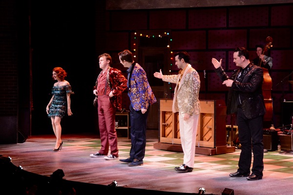Photo Coverage: The Cast of MILLION DOLLAR QUARTET Take Opening Night Bows Image
