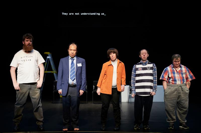 Review: UNDER THE RADAR: FEOS & THE SHADOW WHOSE PREY THE HUNTER BECOMES at The Public Theater Image