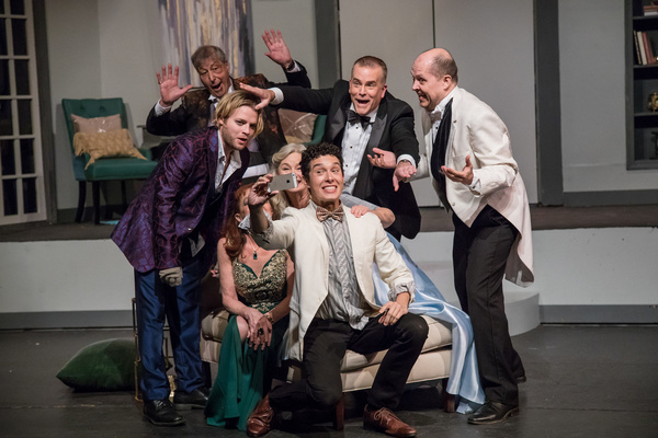 Photo Flash: First Look at IT'S ONLY A PLAY at The Morgan-Wixson Image