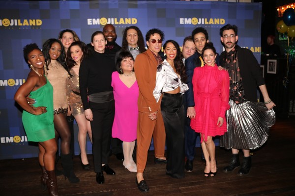 Photo Coverage: Go Inside Opening Night of EMOJILAND, with Lesli Margherita, Josh Lamon & More! Image