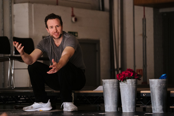 Photo Flash: Inside Rehearsal For DEATH OF ENGLAND at the National Theatre 