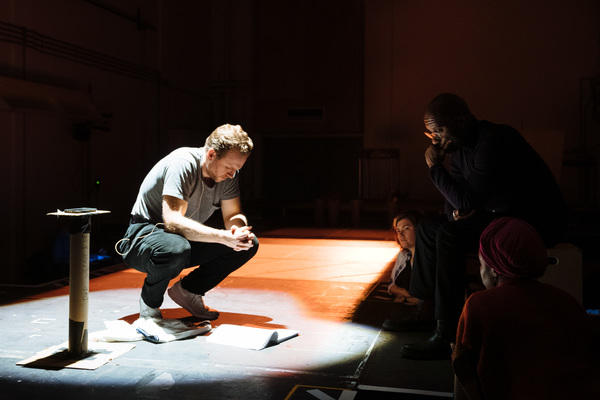 Photo Flash: Inside Rehearsal For DEATH OF ENGLAND at the National Theatre Image