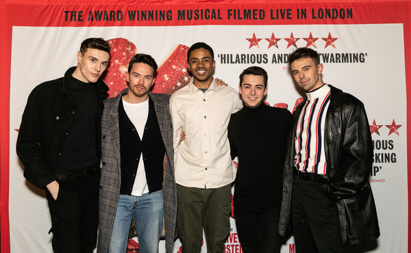 Photo Flash: See Matt Henry & More at the KINKY BOOTS Cast and Crew Screening Image