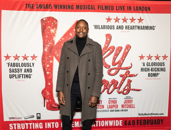 Photo Flash: See Matt Henry & More at the KINKY BOOTS Cast and Crew Screening 