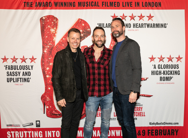 Photo Flash: See Matt Henry & More at the KINKY BOOTS Cast and Crew Screening Image