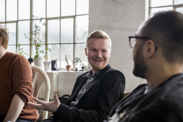 Photo Flash: Inside Rehearsal For TIME AND TIDE at Park Theatre Image